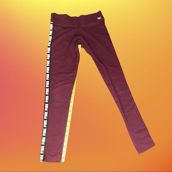 Pink Purple Eggplant Yoga Leggings - Picture 7 of 7